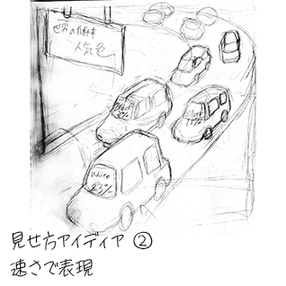 世界の自動車車体カラー分布: エスキース その2